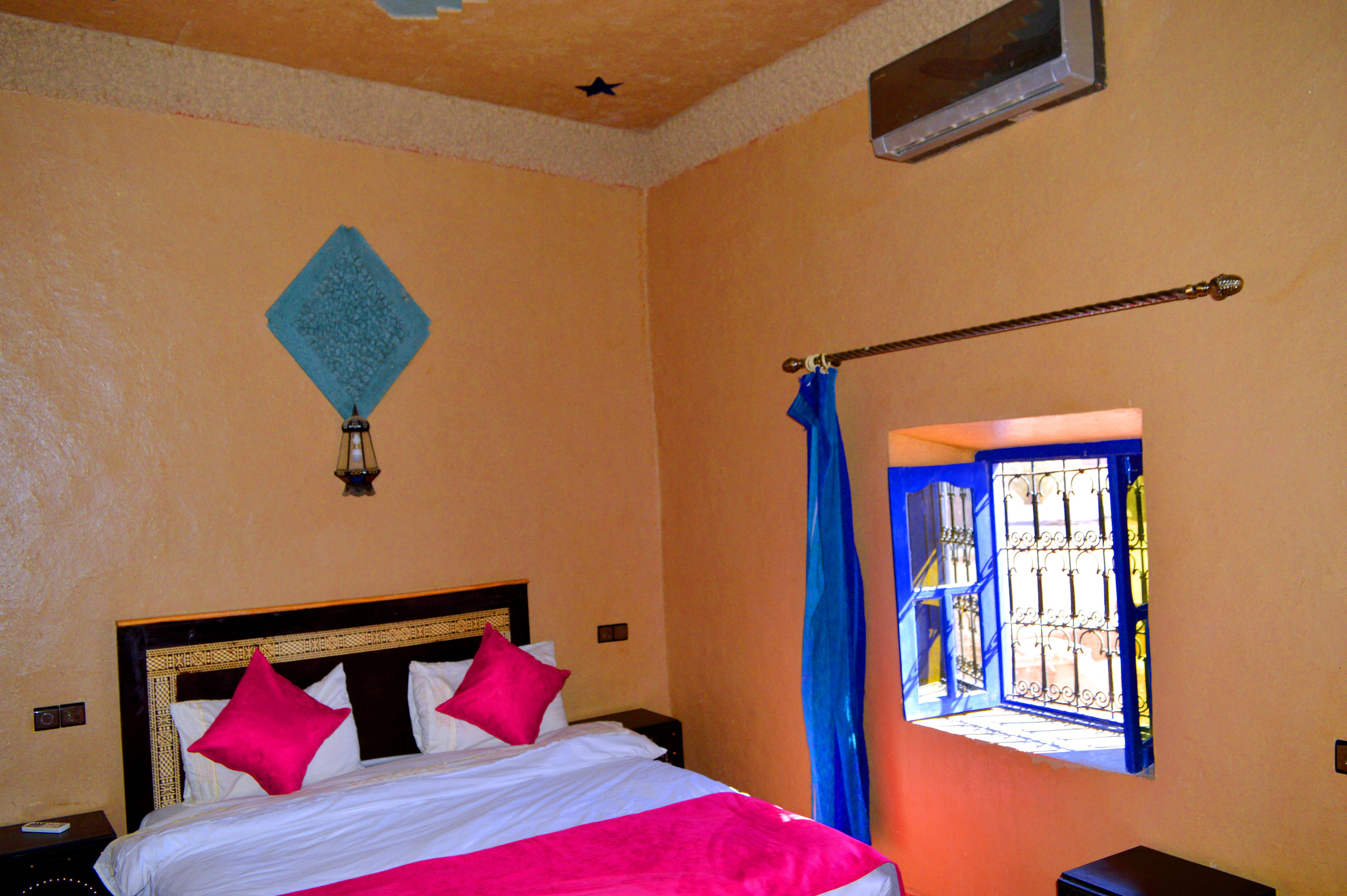 rooms at hotel in merzouga